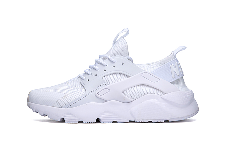 Nike Air Huarache Run Ultra All White Shoes - Click Image to Close